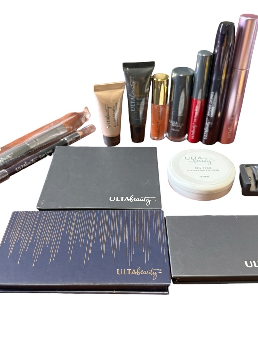 ULTA Beauty Makeup Bundle Palettes, Lip & Eye Essentials 14 pieces